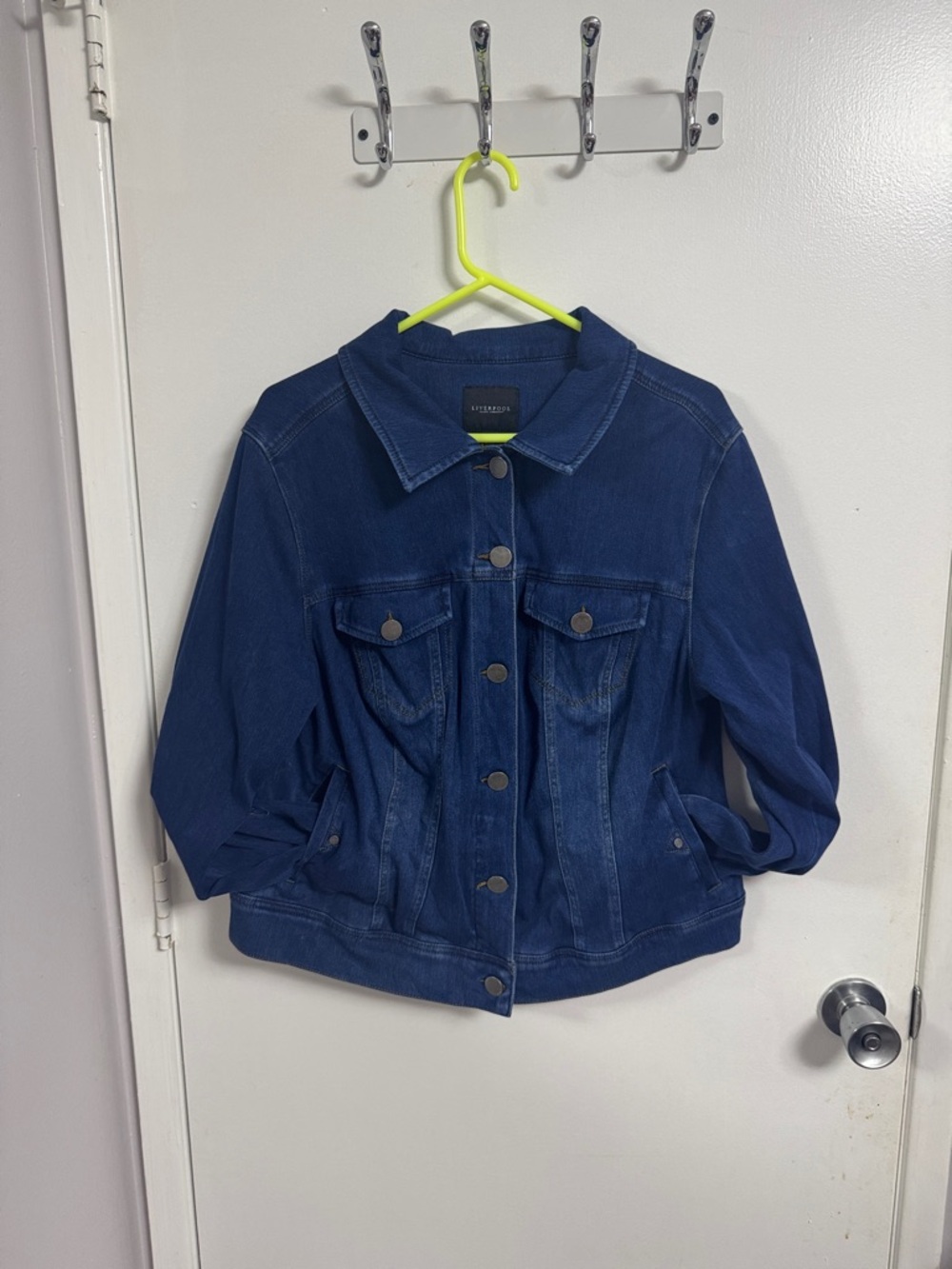 Liverpool Jeans Company Dark Blue Denim Jean Jacket